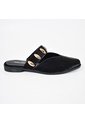 Price Shoes Sandalias Tipo Mule Planas Con Estilo Para Mujer 182BE268NEGRO de Price Shoes