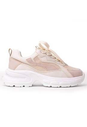 Price Shoes Tenis Moda Para Mujer 822632BEIGE