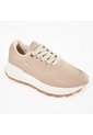 Price Shoes Tenis Urbanos De Moda Para Mujer 282M-549BEIGE de Price Shoes