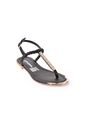Priceshoes Sandalias Planas Mujeres 482Trestenegro de Price Shoes