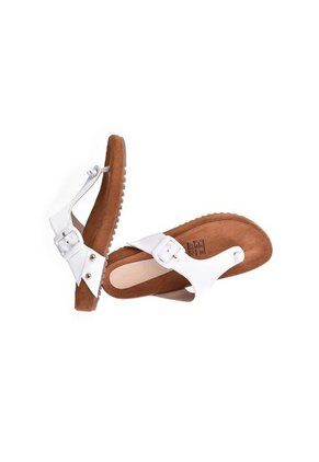 Priceshoes Sandalias Planas Mujeres 462Oliviablanco