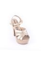 Priceshoes Sandalias Tacones Mujeres 962Cr18Champana de Price Shoes