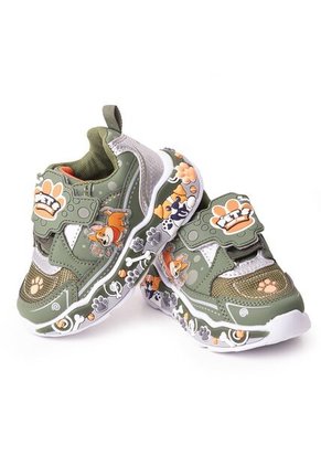 Price Shoes Tenis Infantiles Con Luces Para Niños 204NOGR25-SSVERDE