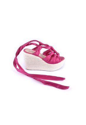 Priceshoes Sandalias Plataformas Mujeres 672753Fucsia