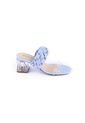 Priceshoes Sandalias Tacones Mujeres 7221001Azul de Price Shoes