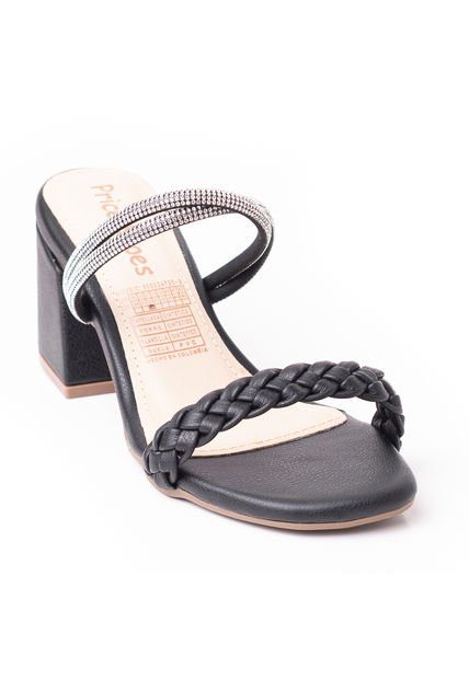 Price Shoes Tacones Moda Mujer 952L-18NEGRO