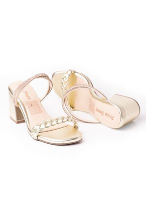 Price Shoes Tacones Moda Mujer 952L-18CHAMPANA