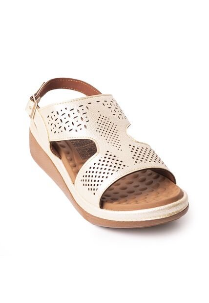 Price Shoes Sandalias Confort Para Mujer 6925456CHAMPANA