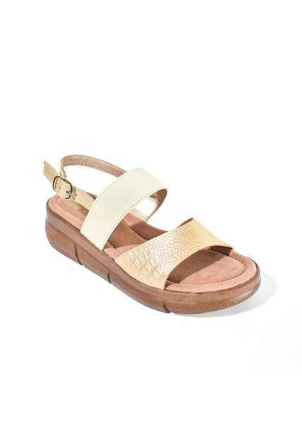 Price Shoes Sandalias Confort Elastica Mujer 752SK13CHAMPANA