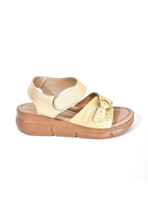 Price Shoes Sandalias Confort Hebilla Mujer 752SK15CHAMPANA