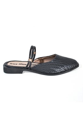 Price Shoes Baletas Tejida Moda Mujer 302V114NEGRO