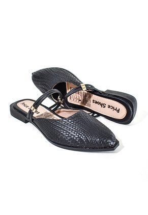 Price Shoes Baletas Tejida Moda Mujer 302V114NEGRO