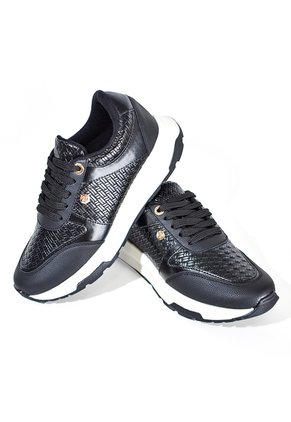 Price Shoes Tenis Urbanos Moda Mujer 282M-543NEGRO