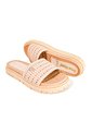 Price Shoes Sandalias Slide Tejida Mujer 282F-101LVARENA de Price Shoes