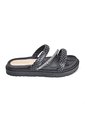 Price Shoes Sandalias Slide Brillo Mujer 282LV213NEGRO de Price Shoes