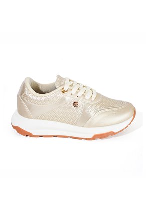 Price Shoes Tenis Urbanos Moda Mujer 282M-543CHAMPANA