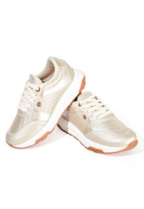 Price Shoes Tenis Urbanos Moda Mujer 282M-543CHAMPANA
