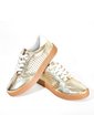 Price Shoes Tenis Urbanos Brillo Mujer 582408CHAMPANA de Price Shoes