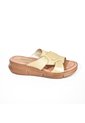 Price Shoes Sandalias Confort Cruzada Mujer 752SK14CHAMPANA de Price Shoes