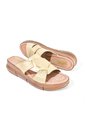 Price Shoes Sandalias Confort Cruzada Mujer 752SK14CHAMPANA de Price Shoes