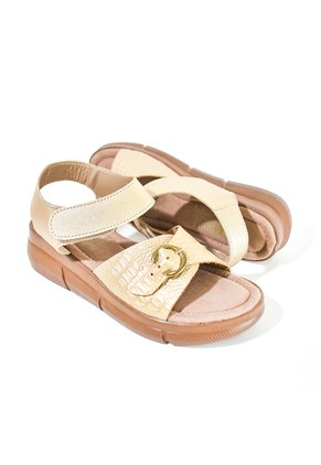 Price Shoes Sandalias Confort Hebilla Mujer 752SK15CHAMPANA