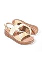 Price Shoes Sandalias Confort Elastica Mujer 752SK13CHAMPANA de Price Shoes