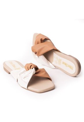 Price Shoes Sandalia Plana Para Mujer 462JC017AMARETTO