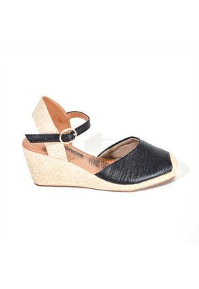 Price Shoes Plataformas Espadrille Mujer 692A250NEGRO