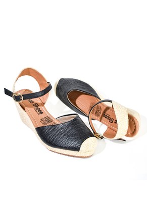 Price Shoes Plataformas Espadrille Mujer 692A250NEGRO