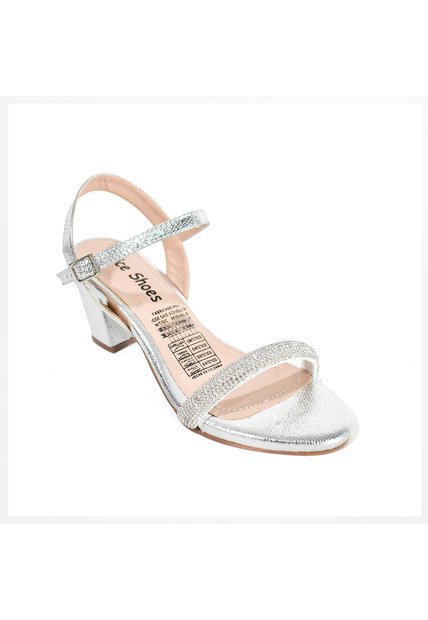 Price Shoes Tacones Elegantes Mujer 972R5-301PLATA