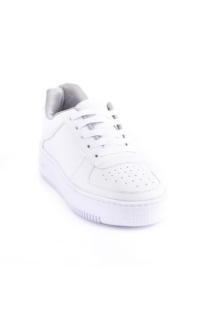 Price Shoes Tenis Escolares 252FORONE-2BLANCO