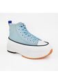 PriceShoes Tenis Plataforma Moda Para Mujer 622C62F1021INDIGO de Price Shoes