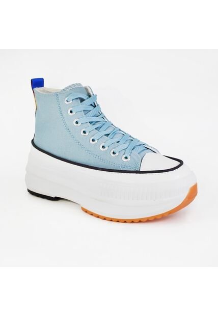 PriceShoes Tenis Plataforma Moda Para Mujer 622C62F1021INDIGO