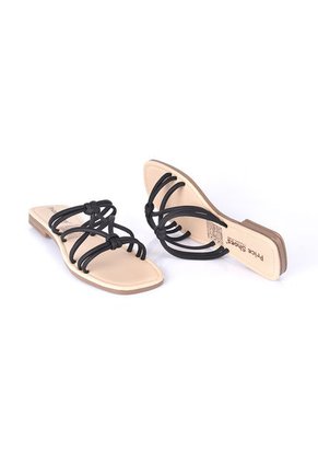 Price Shoes Sandalias Planas Para Dama 6422043Negro
