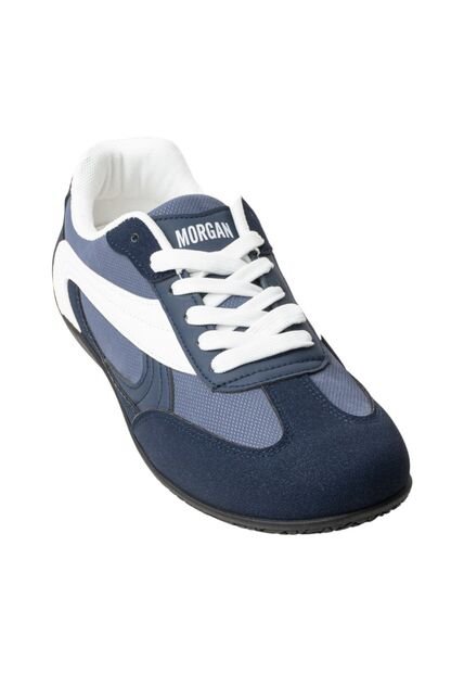 PriceShoes Tenis Casuales Comodos Para Hombre 6631234BF137458AZUL