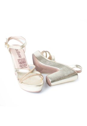 Price Shoes Tacones Moda Mujer 382S011CHAMPANA