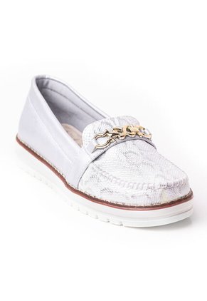 Price Shoes Mocasin Casual Mujer 252F06PLATA