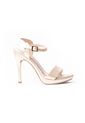 Priceshoes Sandalia Tacon Dama Elegante 5428974CHAMPANA de Price Shoes