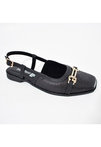 Price Shoes Baletas Tipo Slingback Para Mujer 182BE916NEGRO