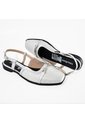 Price Shoes Baletas Tipo Slingback Para Mujer 182BE916PLATA de Price Shoes