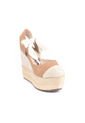 Price Shoes Plataformas Para Dama 962CR30CAMEL de Price Shoes