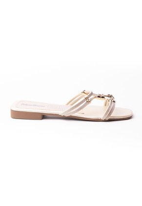 Price Shoes Sandalias Planas Para Mujer 272HV29CHAMPANA