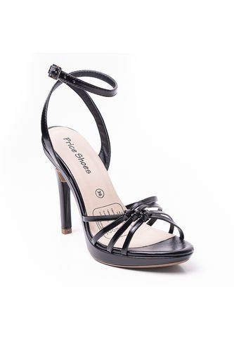 Price Shoes Sandalia  De Tacon Para Mujer 882VS020NEGRO Price Shoes