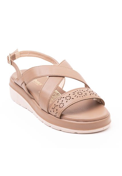 Price Shoes Sandalias Confort Para Mujer 6029262TABACO