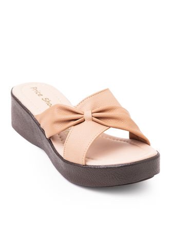 Price Shoes Sandalias Confort Para Mujer 862C-04NUDE Price Shoes