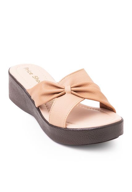 Price Shoes Sandalias Confort Para Mujer 862C-04NUDE