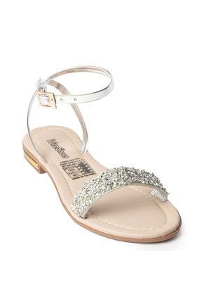 Price Shoes Sandalias Brillantes Mujer 4822607PLATA