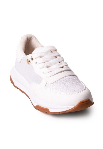 Price Shoes Tenis Moda Para Mujer 282M-526BLANCO