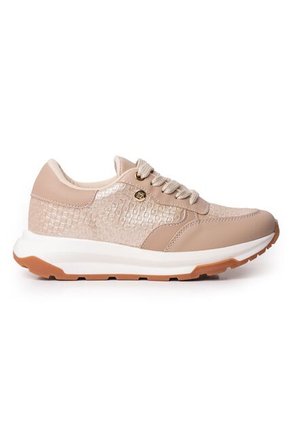 Price Shoes Tenis Moda Para Mujer 282M-526BEIGE