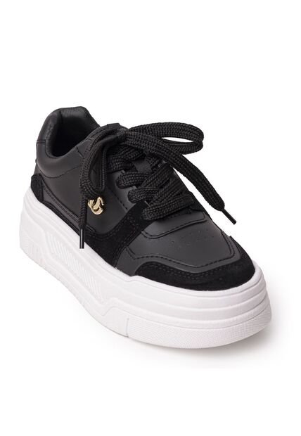 Price Shoes Tenis Moda Para Mujer 822660NEGRO
